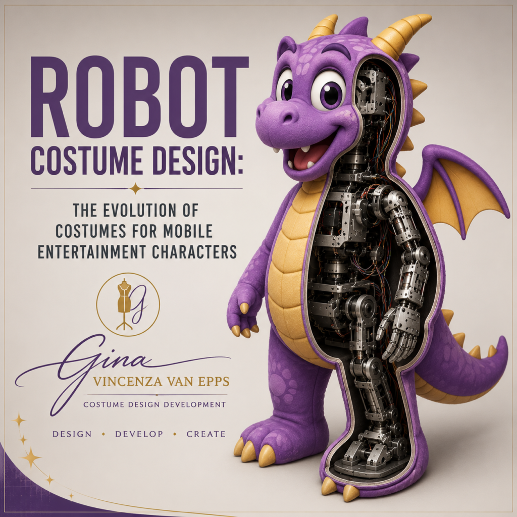 Robot Costume Design: The Evolution of Costumes for Mobile Entertainment Characters